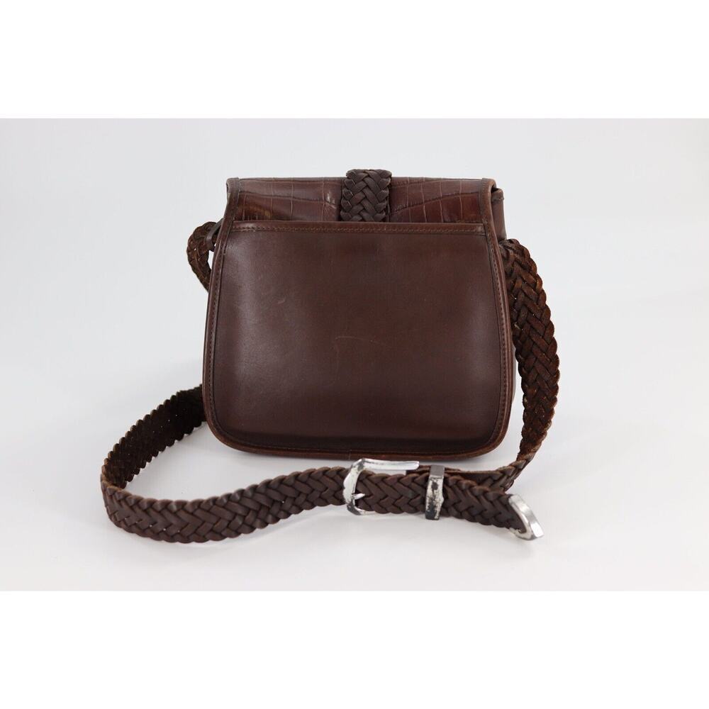 Brighton small leather crossbody animal print - Picture 2 of 14